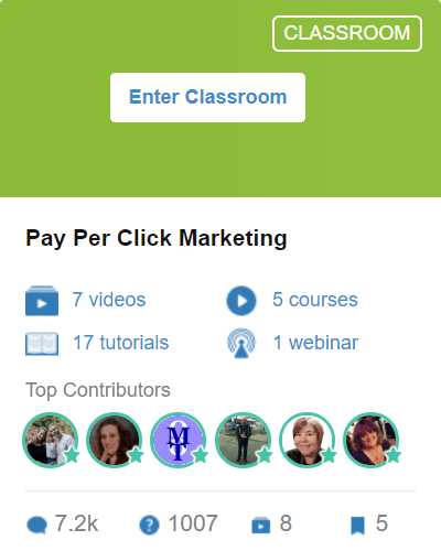 Classroom 10 - Pay Per Click Marketing