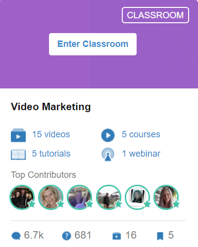 Classroom 13 - Video Marketing