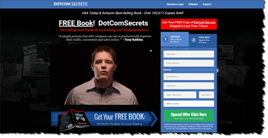Free Dotcom Secrets Book Home Page